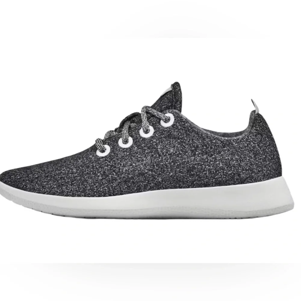 Allbirds Womans Gray Wool Runners Size 8